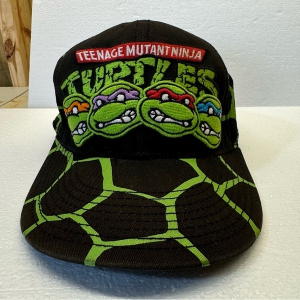 Nickelodeon‎ TMNT Vintage Teenage Mutant Ninja Turtles Shell Snapback Cap
